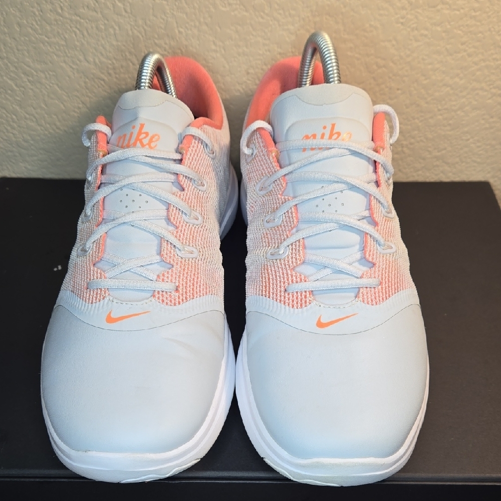 Nike Lunarlon‎ Empress 2 Golf Shoes Women's Size 9 Light Pink and White - Picture 3 of 12